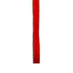 AussieSuperStore Party Essentials Red/Gold Satin with Metallic Edge Ribbon 10mm (in 8 colours) Satin with Metallic Edge Ribbon 10mm | Gift Packaging Wrapping Ribbon 9331468000761 VGSRD10